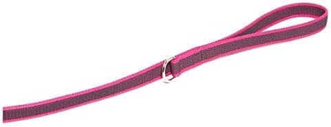 Color & Gray Super-Grip Leash with Handle, 14 mm x 1,8 m, Pink-Gray