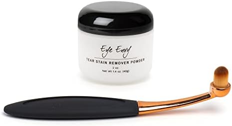 Eye Envy Tear Stain Remover Powder, 2oz, with Small ProPowder Brush