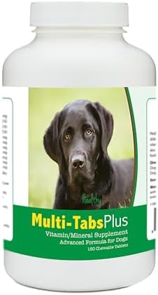 Healthy Breeds Labrador Retriever Multi-Tabs Plus Chewable Tablets 180 Count
