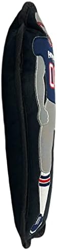 Pets First The 1st Ever Tough but Smooth Dog Toy NFL New England Patriots Football Athletes Player Tough Pet Toy. A Premium Quality Doggie Toy with Built-in Squeaker. Sports Fans Favorite Chew Toy