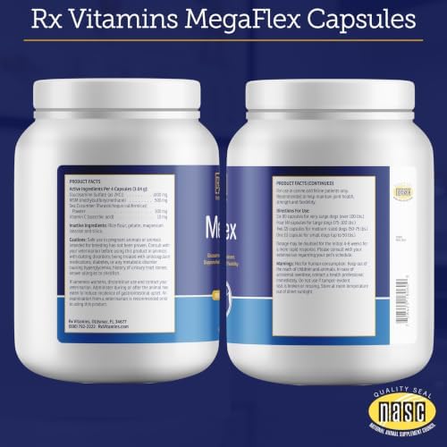 Rx Vitamins MegaFlex Cat & Dog Joint Supplement - 600ct