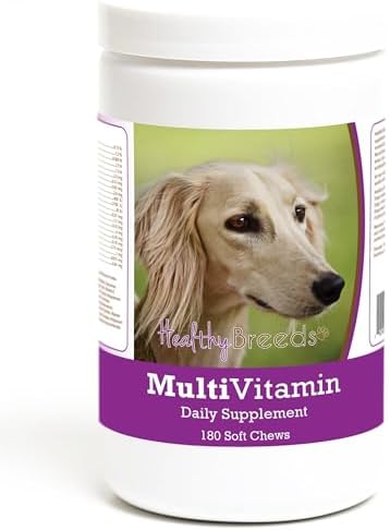 Healthy Breeds Saluki Multivitamin Soft Chew for Dogs 180 Count