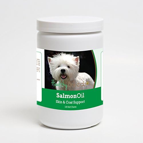 Healthy Breeds West Highland White Terrier Salmon Oil Soft Chews 120 Count