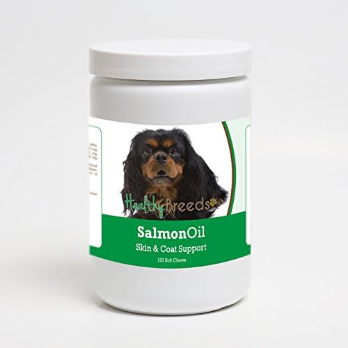 Healthy Breeds English Toy Spaniel Salmon Oil Soft Chews 120 Count