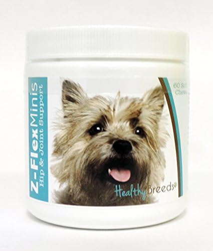 Healthy Breeds Cairn Terrier Z-Flex Minis Hip and Joint Support Soft Chews 60 Count