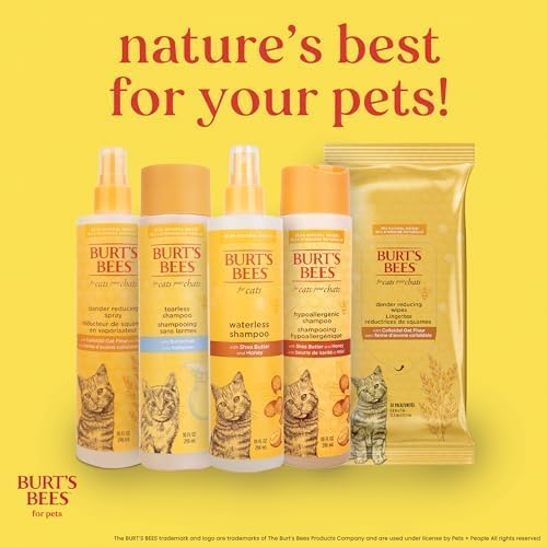 Burt’s Bees for Pets Gentle Cleansing Puppy Wipes with Buttermilk - Hypoallergenic, 98% Natural Origin Wipes That Gently Cleanse and Condition, Safe Formula, 50 Count - 6 Pack