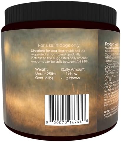 Cocker Spaniel Multivitamins, 90 Count, Made in the USA with Real Bacon.