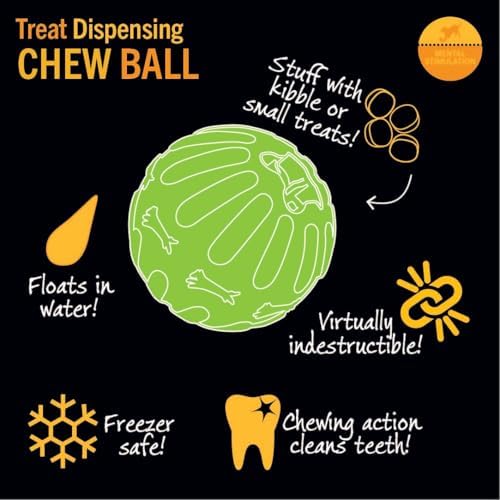 Treat Dispensing Chew Ball, Medium