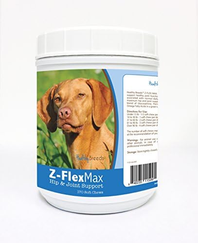 Healthy Breeds Vizsla Z-Flex Max Hip and Joint Soft Chews 170 Count