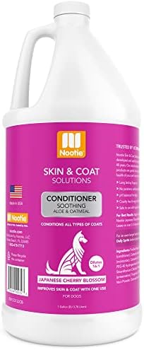 Nootie Japanese Cherry Blossom Conditioner for Dogs & Cats, Aloe & Oatmeal