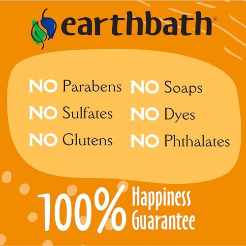 earthbath, Oatmeal & Aloe Conditioner - Dog Conditioner for Allergies & Itching, Dry Skin, Dog Wash that Helps Detangle & Relieve Itching, Made in USA, Cruelty Free Pet Conditioners - 16 Oz (1 Pack) | Dog Conditioner for Allergies & Itching, Dog Wash T...