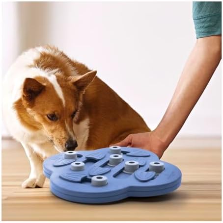 Interactive Dog and Cat Games Treat Hiding Challenge Mental Stimulation with Rewards (11.6 Inch Hide and Slide Game)