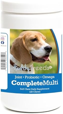 Healthy Breeds Beagle All In One Multivitamin Soft Chew 120 Count