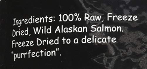 WildSide Salmon - Wild Alaskan Freeze Dried Salmon Treats for Dogs, 3 oz (3 Pack)