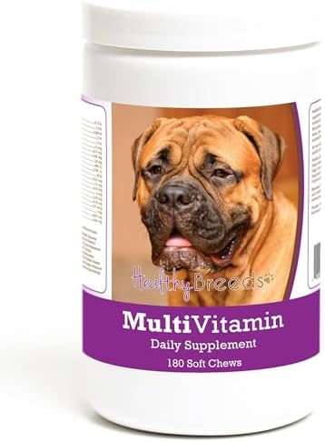 Healthy Breeds Bullmastiff Multivitamin Soft Chew for Dogs 180 Count