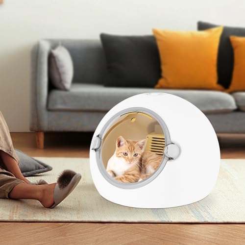 Pet Dryer Box, 360° Full Body Drying with 45dB Quiet Operation | Cat Dryer Machine Adjustable Temperature 68-113°F and Timer 5-90min, for Cats and Small Dogs Within 16.53lbs