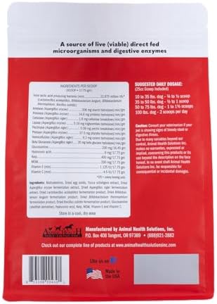 Spunky Level II Hip and Joint Supplement for Dogs, Glucosamine For Dogs With MSM, Dog Vitamins and Supplements Helps Digestion, Dog Joint Supplement - 4LB