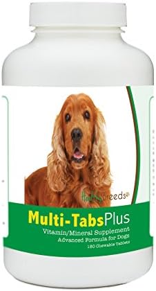 Healthy Breeds English Cocker Spaniel Multi-Tabs Plus Chewable Tablets 180 Count