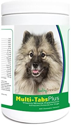 Healthy Breeds Keeshonden Multi-Tabs Plus Chewable Tablets 365 Count