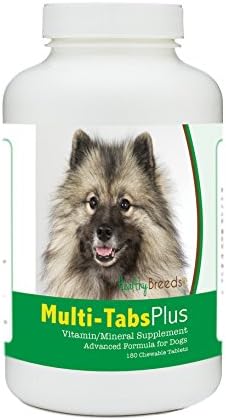 Healthy Breeds Keeshonden Multi-Tabs Plus Chewable Tablets 180 Count