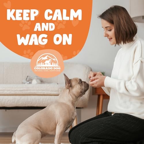 Colorado Dog Company Hemp Calming Chews for Dogs Anxiety Relief, 120-Pack, 120 Count
