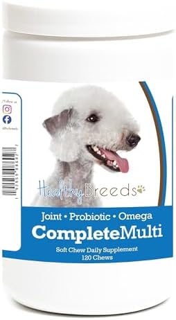 Healthy Breeds Bedlington Terrier All In One Multivitamin Soft Chew 120 Count