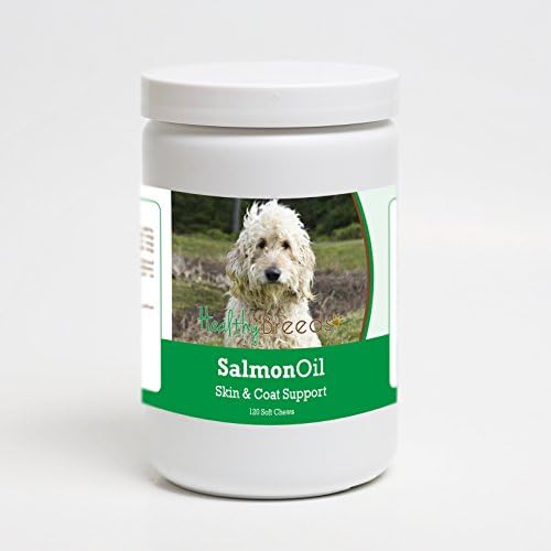 Healthy Breeds Goldendoodle Salmon Oil Soft Chews 120 Count