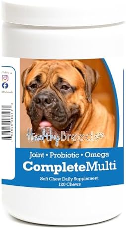 Healthy Breeds Bullmastiff All In One Multivitamin Soft Chew 120 Count