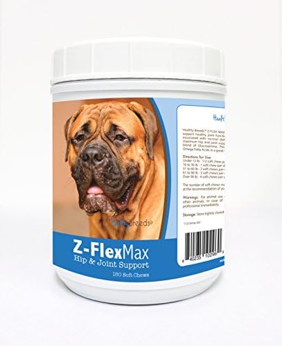 Healthy Breeds Bullmastiff Z-Flex Max Hip and Joint Soft Chews 170 Count
