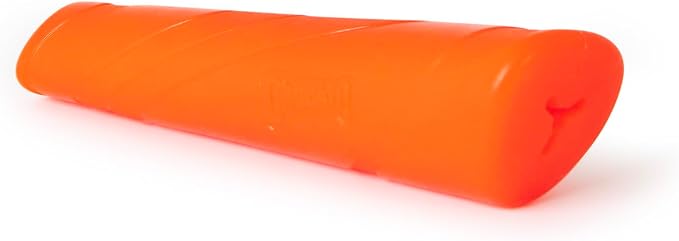 Chuckit! Super Crunch Fetch Stick Dog Toy, Durable TPR, Breeds 20-100 lbs | Enticing sound effects keep play exciting, mentally and physically engaging for medium and large sized pups, 9.2 inches long