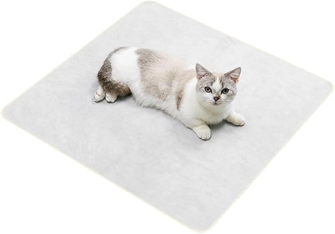 35.5" Extra Large Cat Grooming Wrap for Large Cats & Small Dogs Anti-Escape, CUTE PATTERN(35.5" ), Large