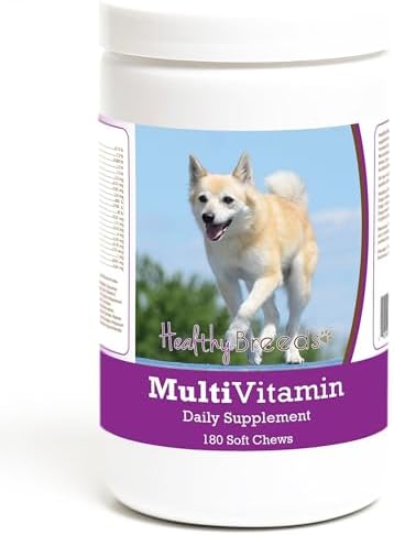 Healthy Breeds Norwegian Buhund Multivitamin Soft Chew for Dogs 180 Count