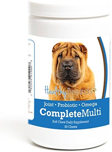 Healthy Breeds Chinese Shar Pei All in One Multivitamin Soft Chew 90 Count
