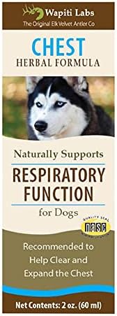 Wapiti Labs Inc Dog Chest Formula, White, 2