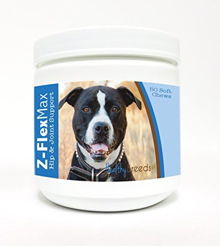 Healthy Breeds Pit Bull Z-Flex Max Hip and Joint Soft Chews 50 Count