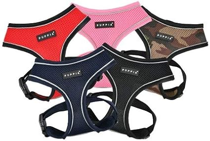Puppia Soft Harness PRO - Navy - L (PAUA-HA1828-NY-L)