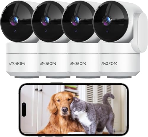 Home Security Cameras, Alexa Camera for Baby/Elderly/Dog/Cat Monitoring