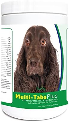 Healthy Breeds Field Spaniel Multi-Tabs Plus Chewable Tablets 365 Count
