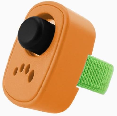 Ruconla Dog Clicker with Finger Ring, 5 Pack