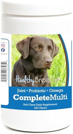 Healthy Breeds Labrador Retriever All In One Multivitamin Soft Chew 120 Count