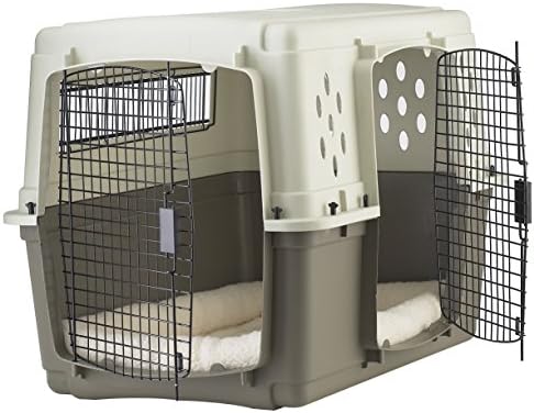 Pet Lodge® Two Door Dog Crate | Designed for Air Transport | Side Door Dog Kennel | Great for Pets Up to 70 lbs | Large