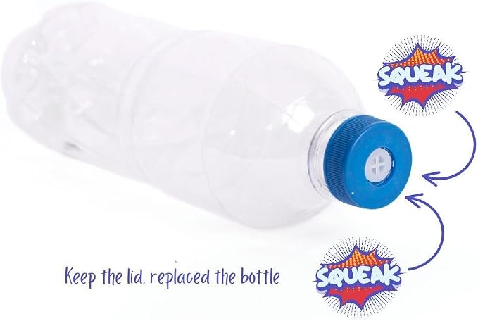 ZippyPaws Happy Hour Crusherz Squeaky Plush Pet Toy for All Breeds - Merlot | Interactive Dog Toys to Keep Them Busy, for Small, Medium, & Large Dogs, Drink Themed Crinkle Water Bottle Toy