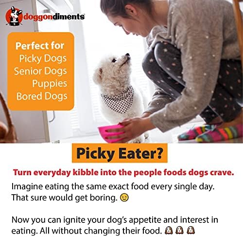 Movie Night Butter Popcorn Dog Food Topper, Fun People Food Flavors, Powder, Small & Large Breeds, Made in USA