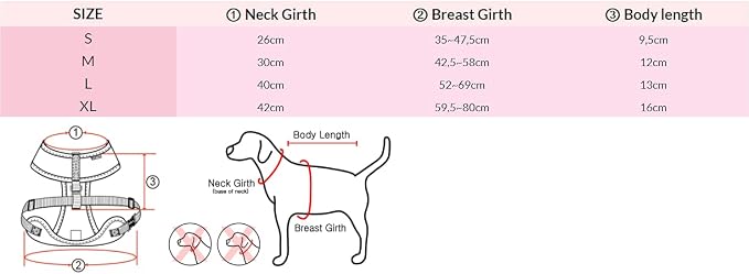 Puppia Blitzen Dog Harness Over-The-Head Warm Winter Christmas Holiday Harness Adjustable Chest for Small and Medium Dog, Checkered Red, Large