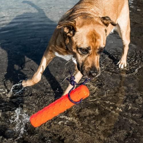 Katie's Bumpers Original Bumper for Med.&Lg Dogs the Best Fetching and Dock Divind Dog Bumper. Made in the USA. (Orange)