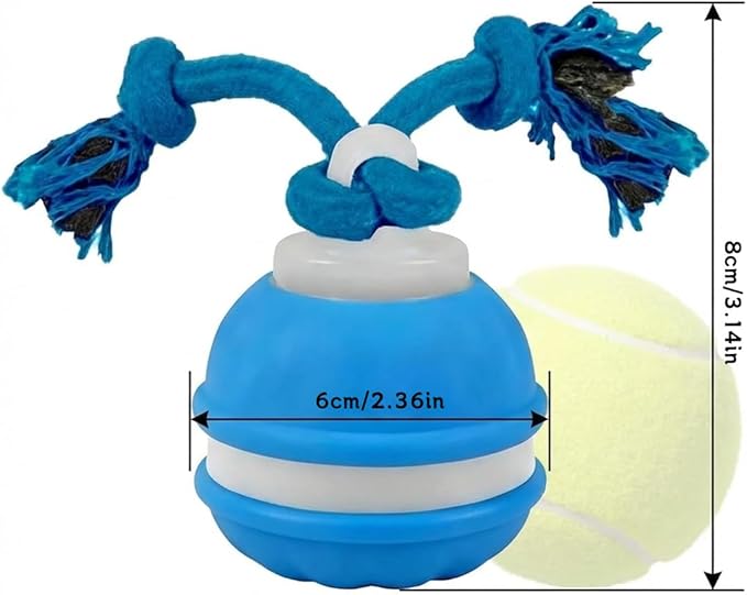 Zealburst Interactive Dog Toy Ball, 2026 Upgraded Motion Activated Rolling Ball with Squeaky Sounds, 360° Smart Automatic Moving Toy for Bored Cats & Dogs, Indoor & Outdoor Pet Exercise Toy (Blue)