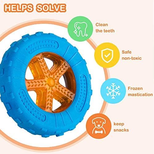 Dog Squeaky Toys Pack, Pool Toys, Floating, 4Pcs