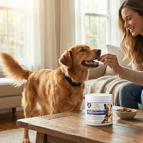 The Safest Dog Multivitamin Soft Chews Chicken Flavor 120 Count