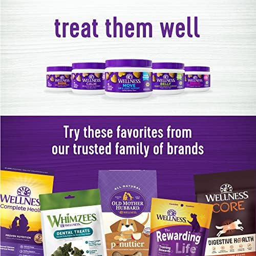 Wellness Grilled Chicken Flavored Soft Chews Hip & Joint Health Supplements for Dogs, 45 Count