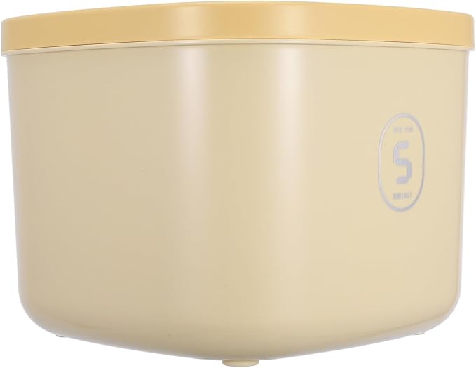 COHEALI Airtight Vacuum Sealed Dog Food Storage Container Large Capacity Plastic Cat Food Bin, Large, Yellow